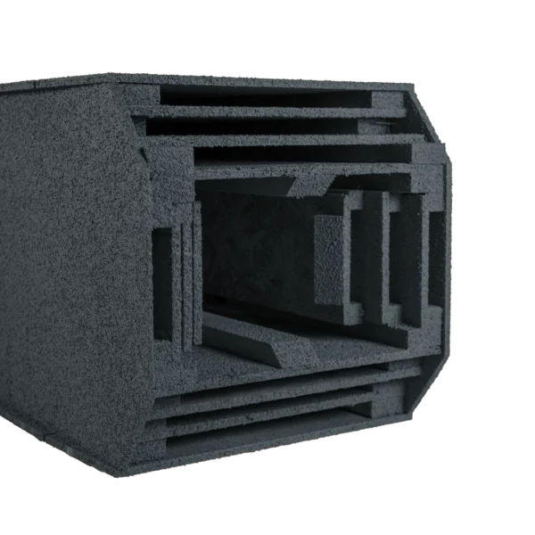 Paalkast “Grey”